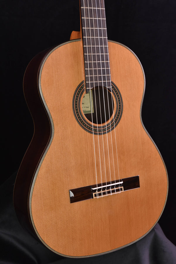 Hill New World Player  Elevated Fretboard 650MM  Cedar Top- Hard Case Included