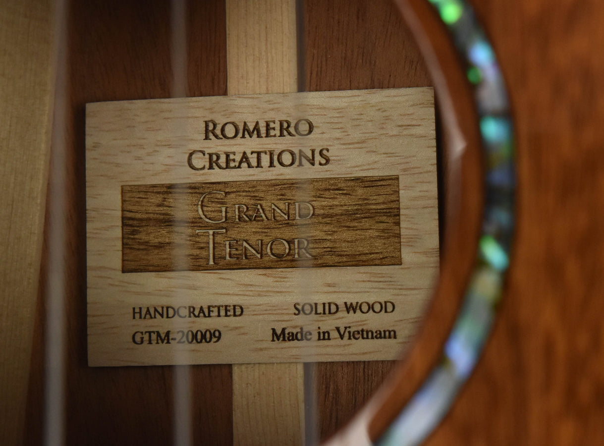 Romero Creations Grand Tenor Mahogany Ukulele