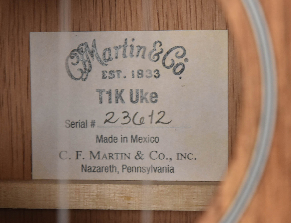 Martin T1K Tenor Koa Ukulele