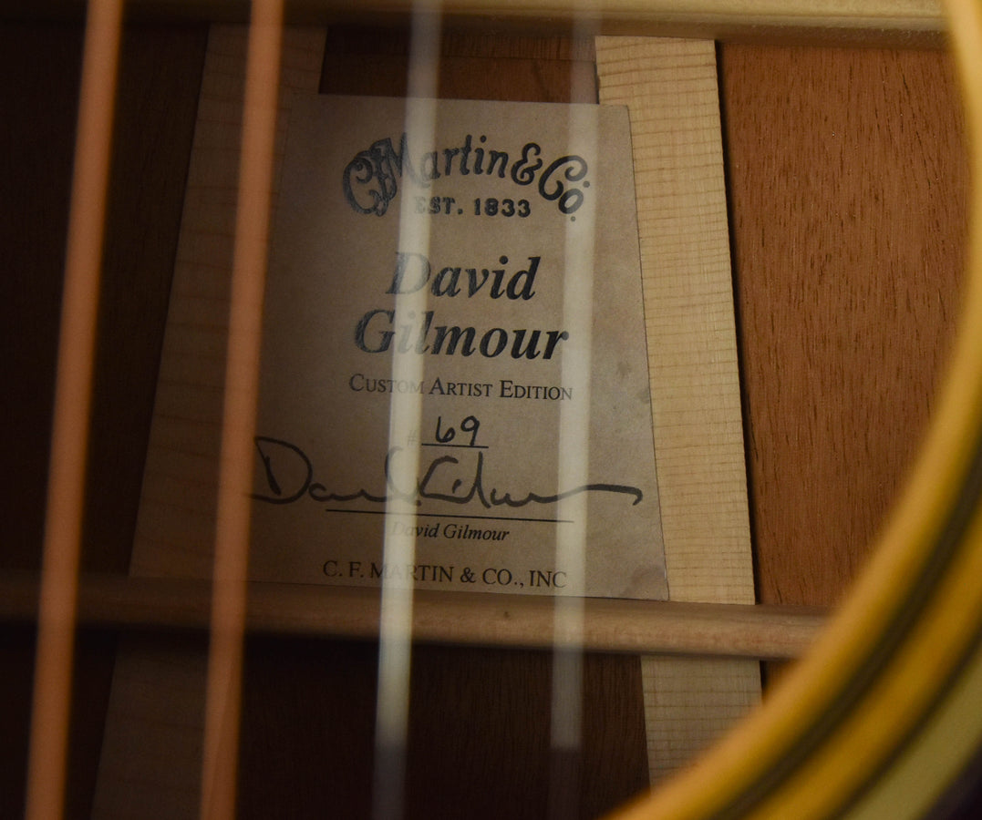 Martin D-35 David Gilmour Custom Signature Model