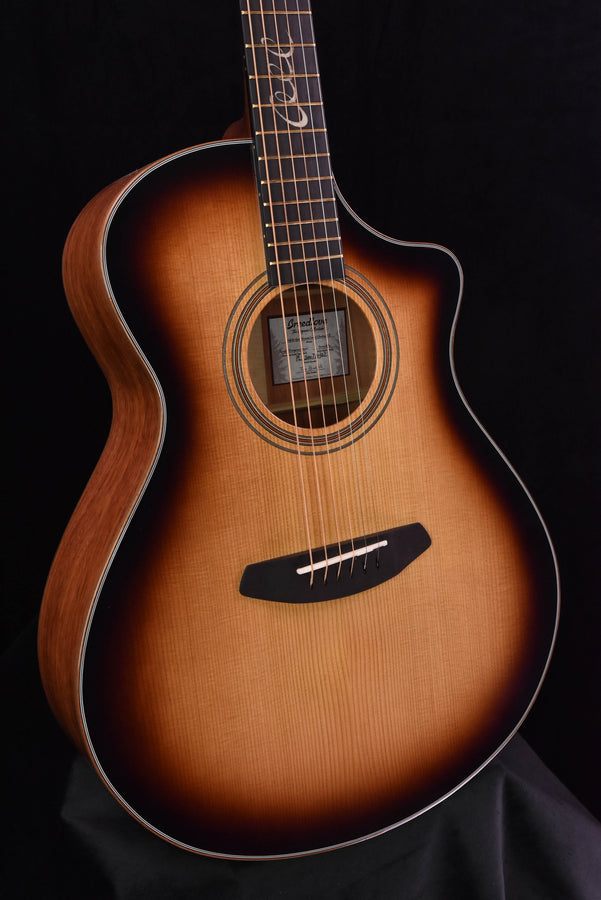 Breedlove Jeff Bridges Amazon Concert Sunburst CE Torrified European Spruce/ Grenadillo