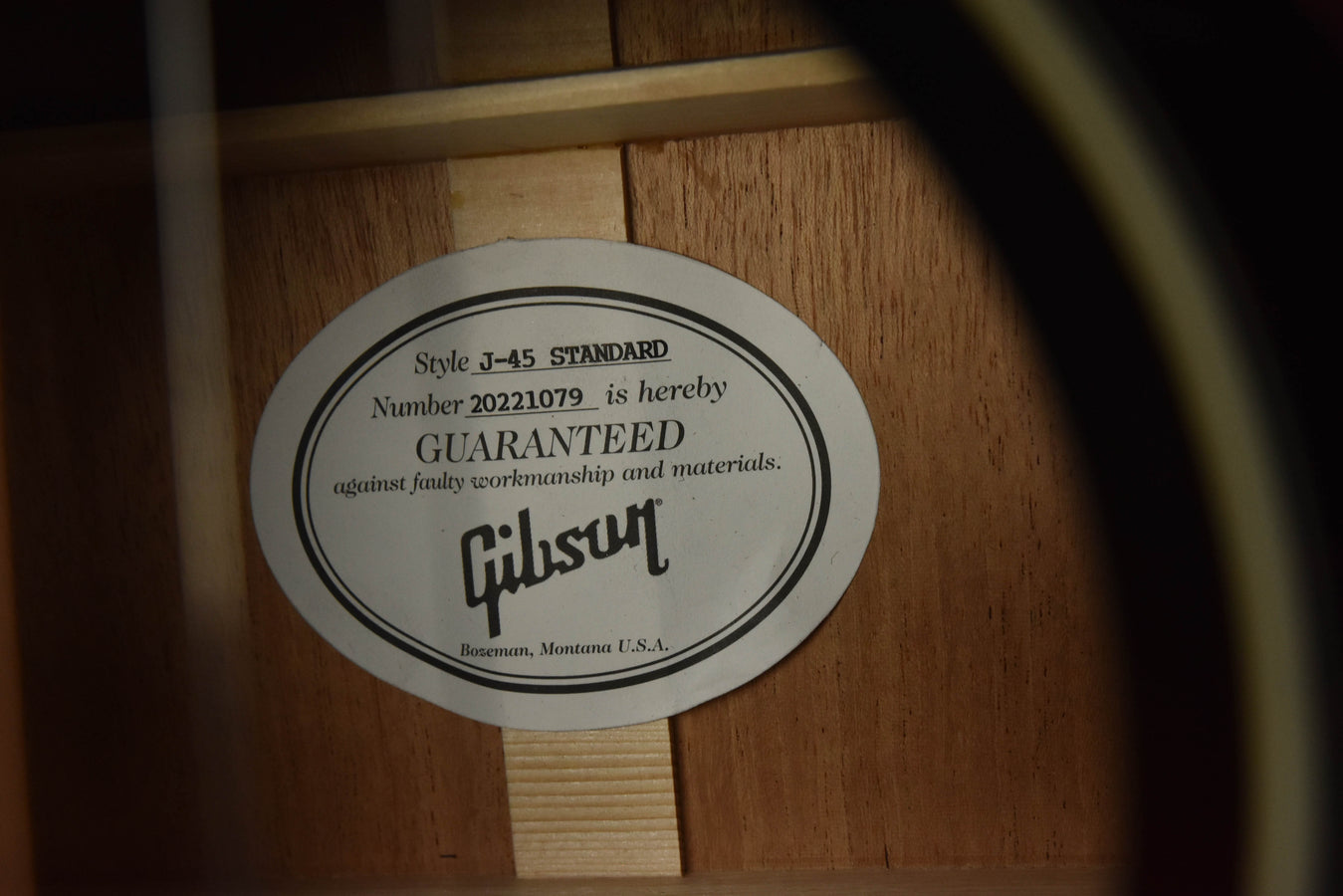 Gibson J-45 Standard Vintage Sunburst