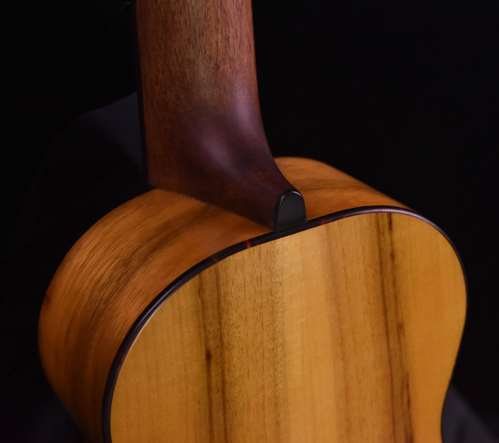 Breedlove Lu'au Concert Ukulelel Natural Shadow E Sitka Spruce/ Myrtlewood