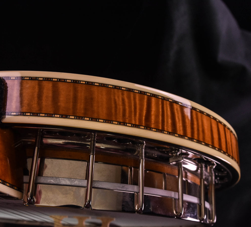 Used Deering Calico Banjo- Five String 2005