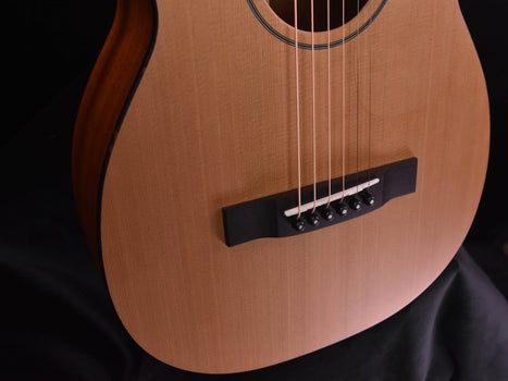 furch "little jane" lc 10-cm cedar and mahogany travel guitar!