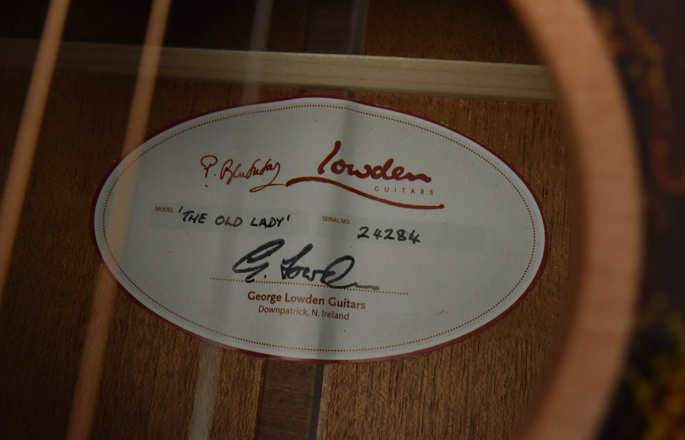 Lowden Pierre Bensusan "Old Lady" Signature Model Guitar