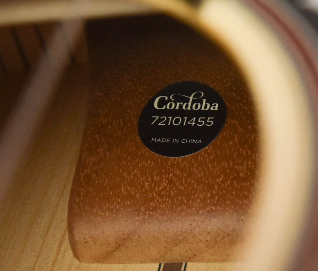 Cordoba F10 Flamenco Guitar with Rigid Polyfoam Case