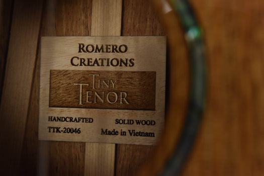 romero creations tiny tenor koa