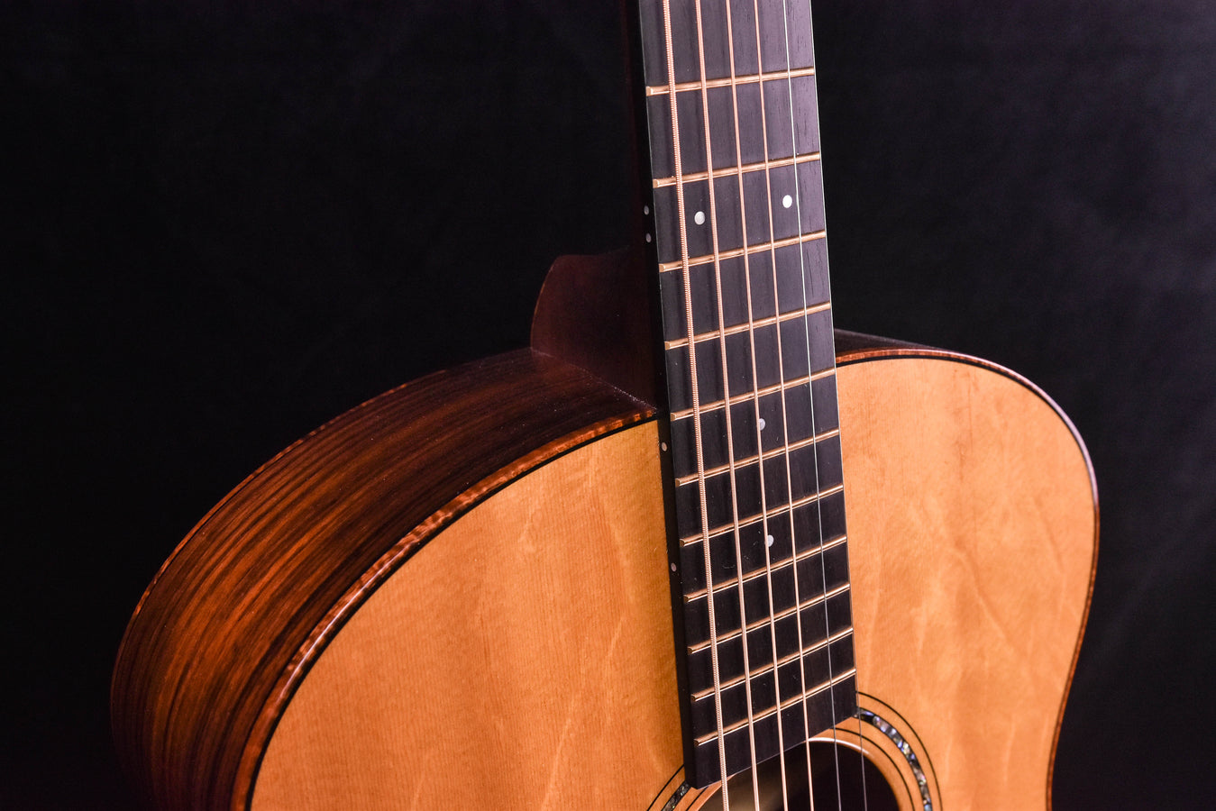 Bedell Custom Orchestra Bearclaw Sitka Spruce and Wild Grain East Indian Rosewood