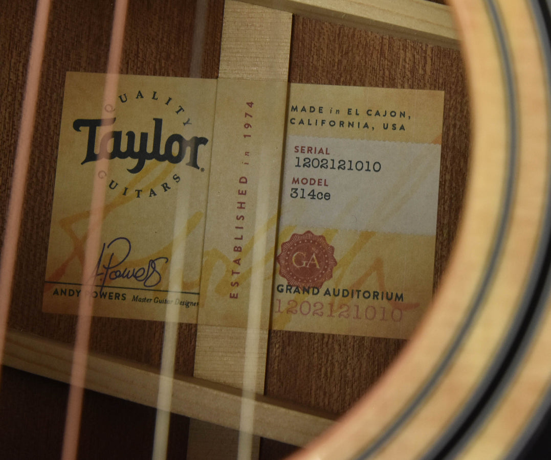 Taylor 314CE V Class