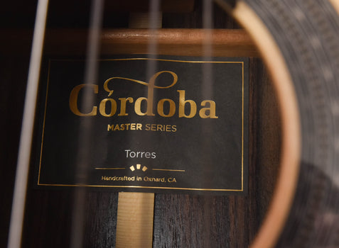 cordoba master series "torres" classical guitar