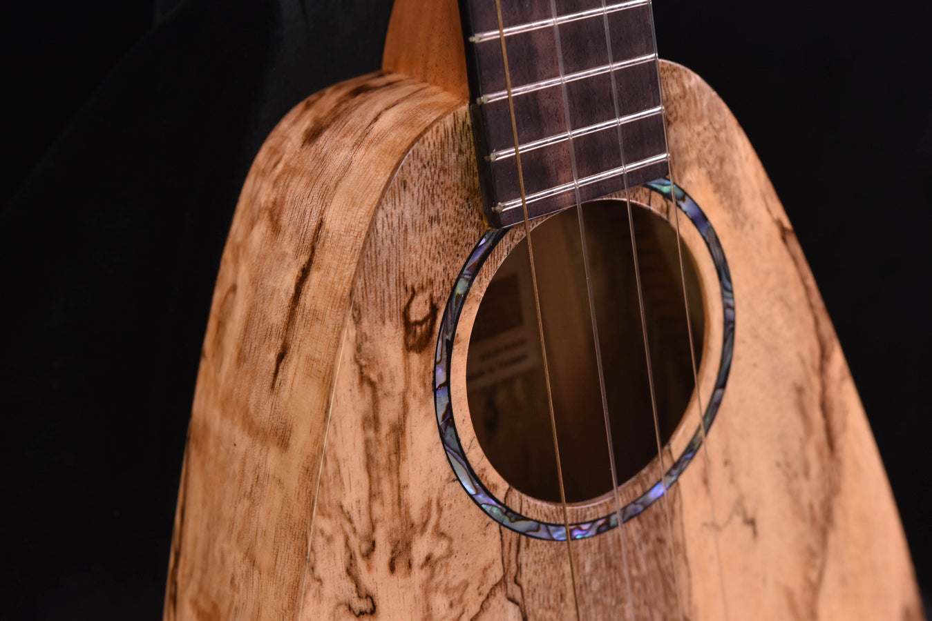Romero Creations Tiny Tenor Ukulele Spalted Mango