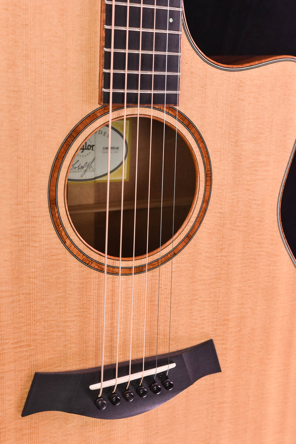 Used Taylor Custom Shop Grand Orchestra- Tasmanian Myrtle and Sitka Spruce - 2015