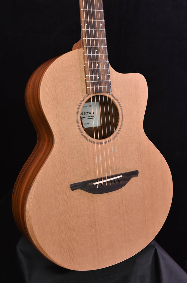 Sheeran by Lowden S03 Cutaway Cedar and Santos Rosewood w/ Top Bevel and LR Baggs Pickup!