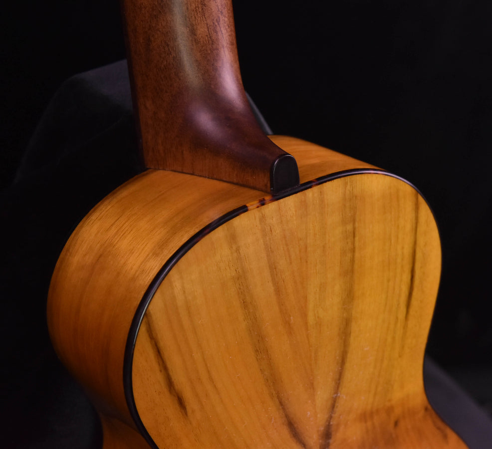 Breedlove Lu'au Concert Ukulelel Natural Shadow E Sitka Spruce/ Myrtlewood