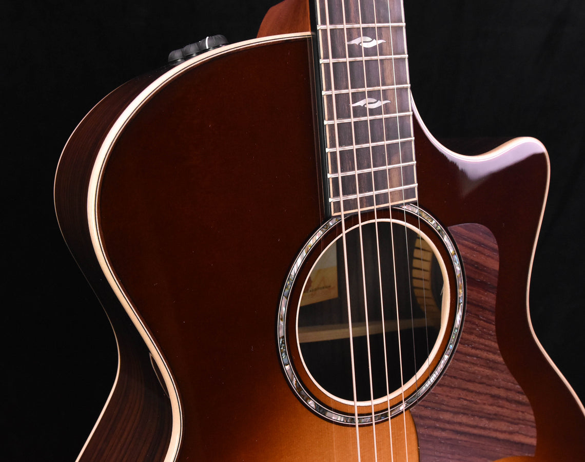Taylor 814CE TSB Tobacco Sunburst Custom with Arm Bevel