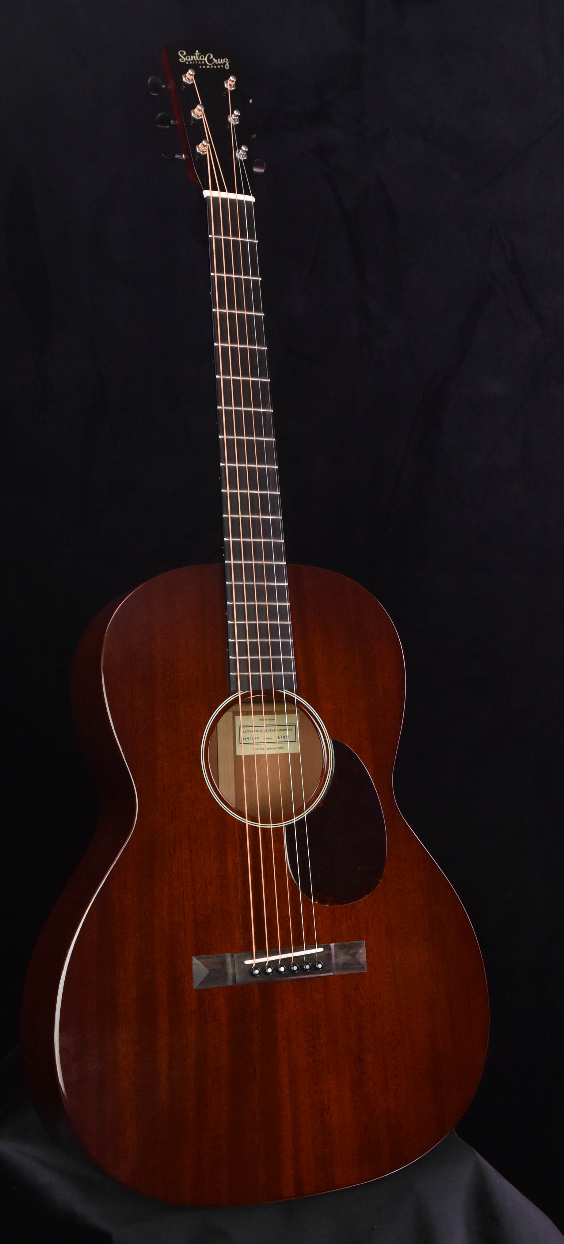 Santa Cruz 1929-00 All Mahogany Guitar – Guitar Gallery