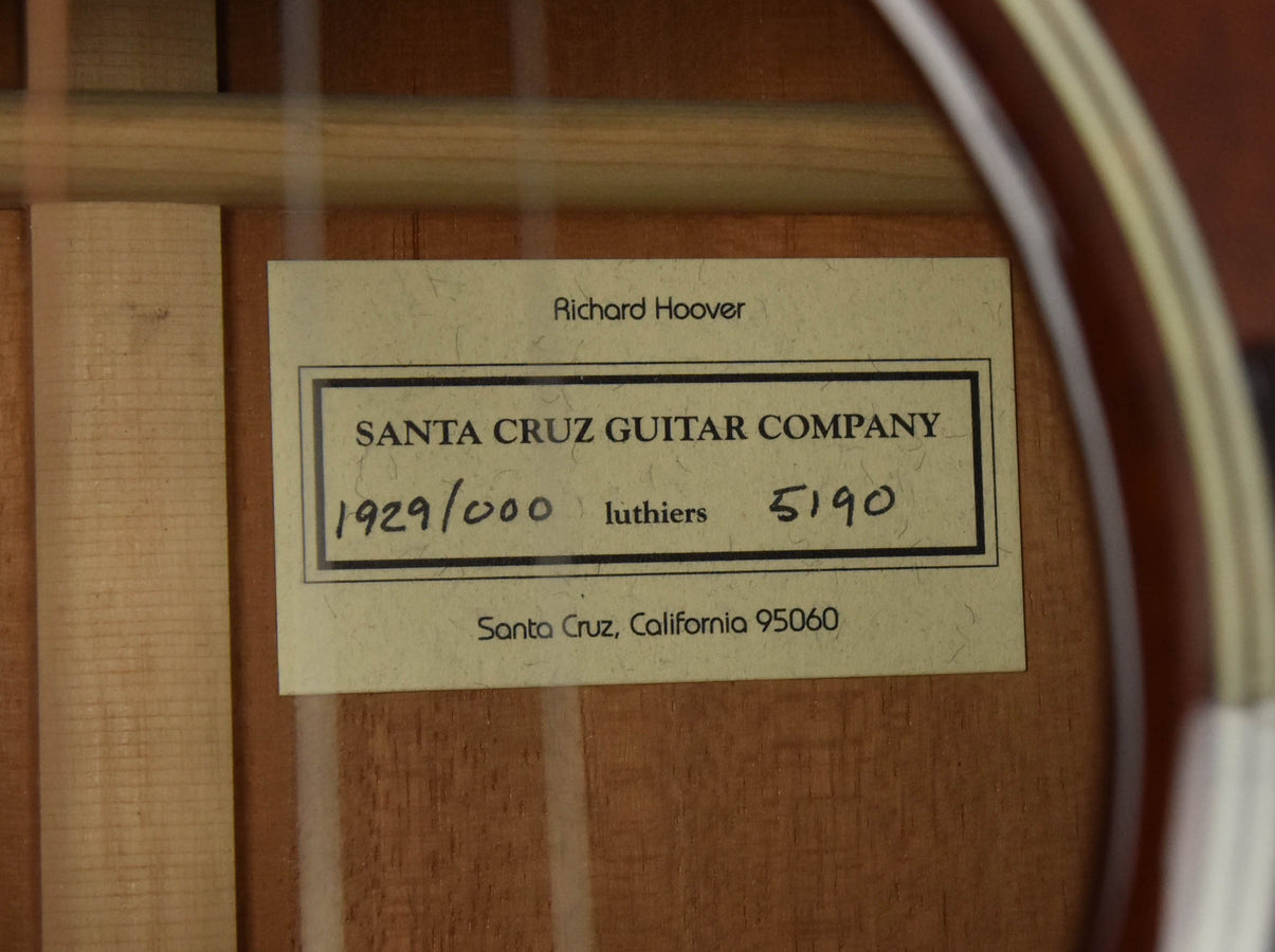 Santa Cruz 1929 000 Model