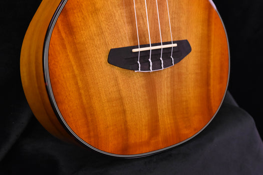 breedlove tenor ukulele natural shadow ce all myrtlewood