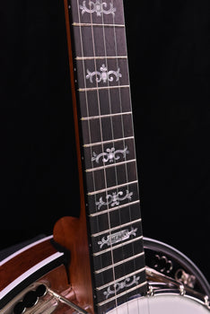 deering sierra mahogany five string banjo