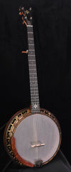 Ome Alpha Resonator Bluegrass- Woody Five String Banjo- Walnut
