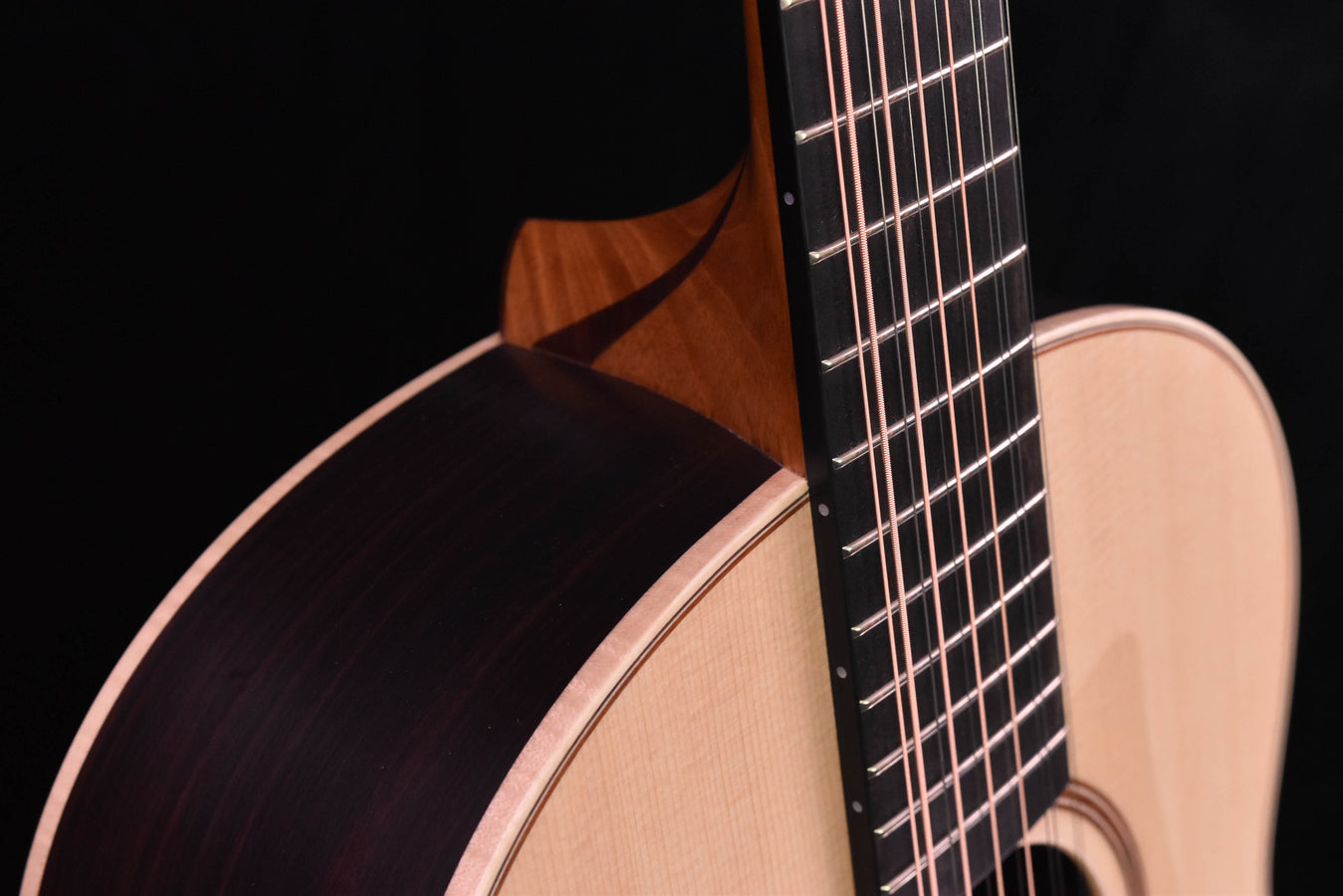 USED Lowden F-32 12 String Sitka Spruce and Indian Rosewood Guitar (Repaired)