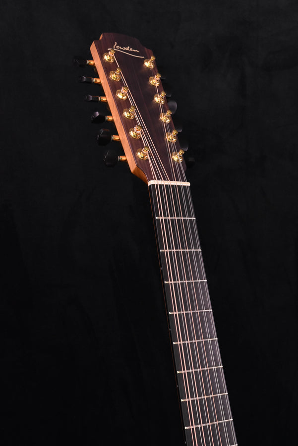 USED Lowden F-32 12 String Sitka Spruce and Indian Rosewood Guitar (Repaired)
