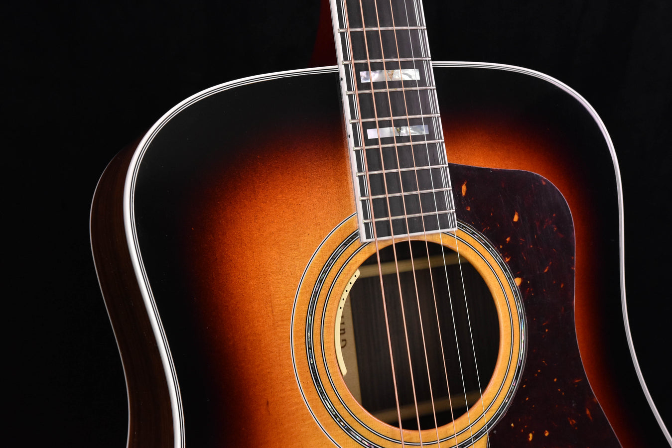 Guild D-55E Sunburst Traditional Series Antique Tobacco Burst (ATB)
