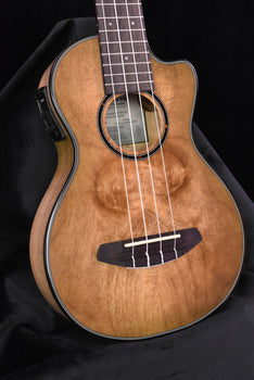 breedlove lu'au s concert ukulele sweetgrass ce all myrtlewood