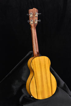 breedlove lu'au s concert ukulele natural shadow e all myrtlewood