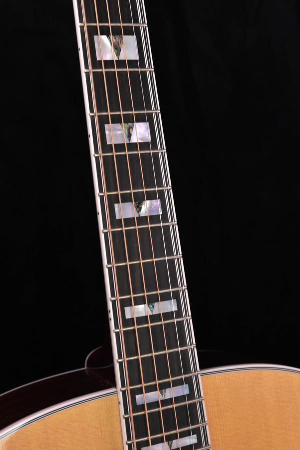 Guild F-55E Jumbo Body Acoustic-Electric Guitar-Natural Rosewood