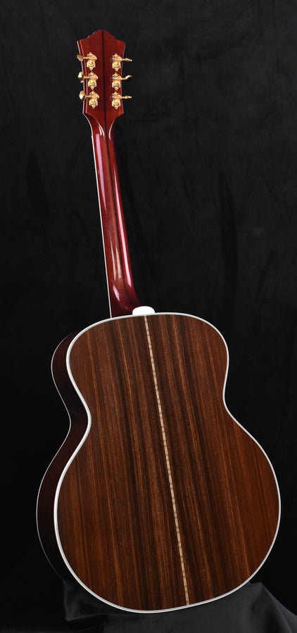 Guild F-55E Jumbo Body Acoustic-Electric Guitar-Natural Rosewood