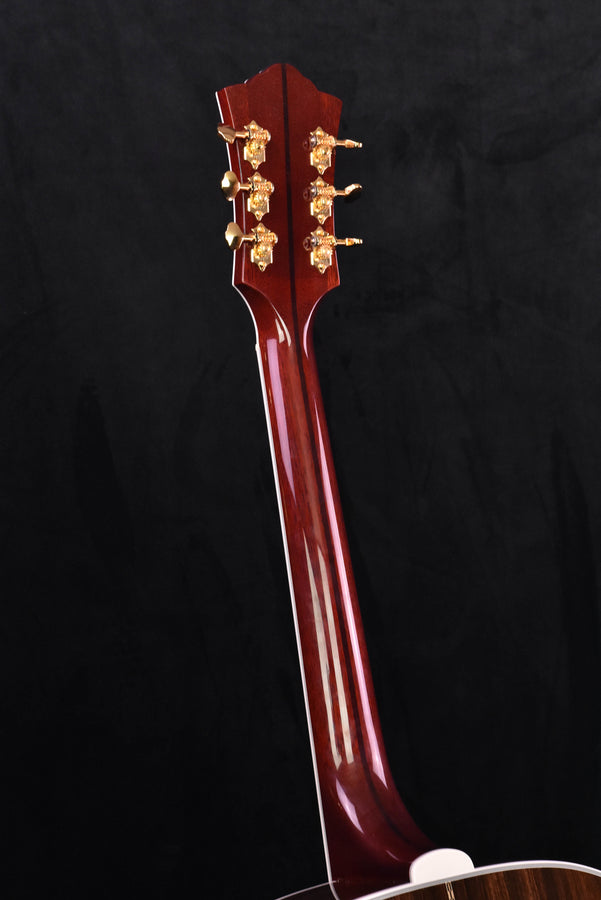 Guild F-55E Jumbo Body Acoustic-Electric Guitar-Natural Rosewood