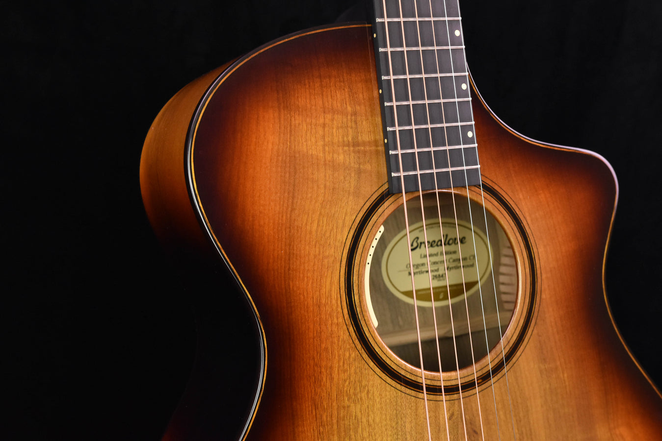 Breedlove Oregon Concert Canyon CE All Myrtlewood LTD