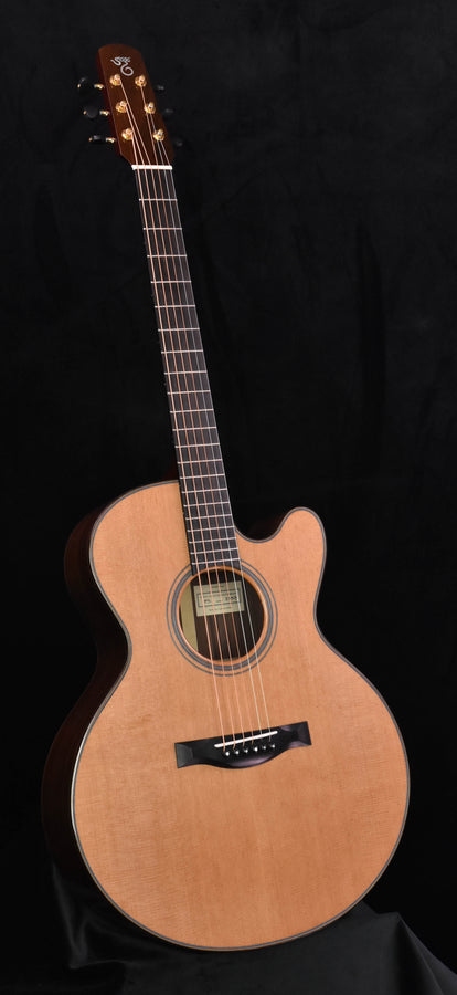 Santa Cruz FS Model Custom- Hot Hide Glue and Adi Braces, Cedar Top