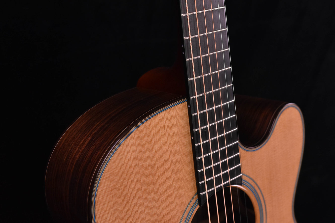 Santa Cruz FS Model Custom- Hot Hide Glue and Adi Braces, Cedar Top