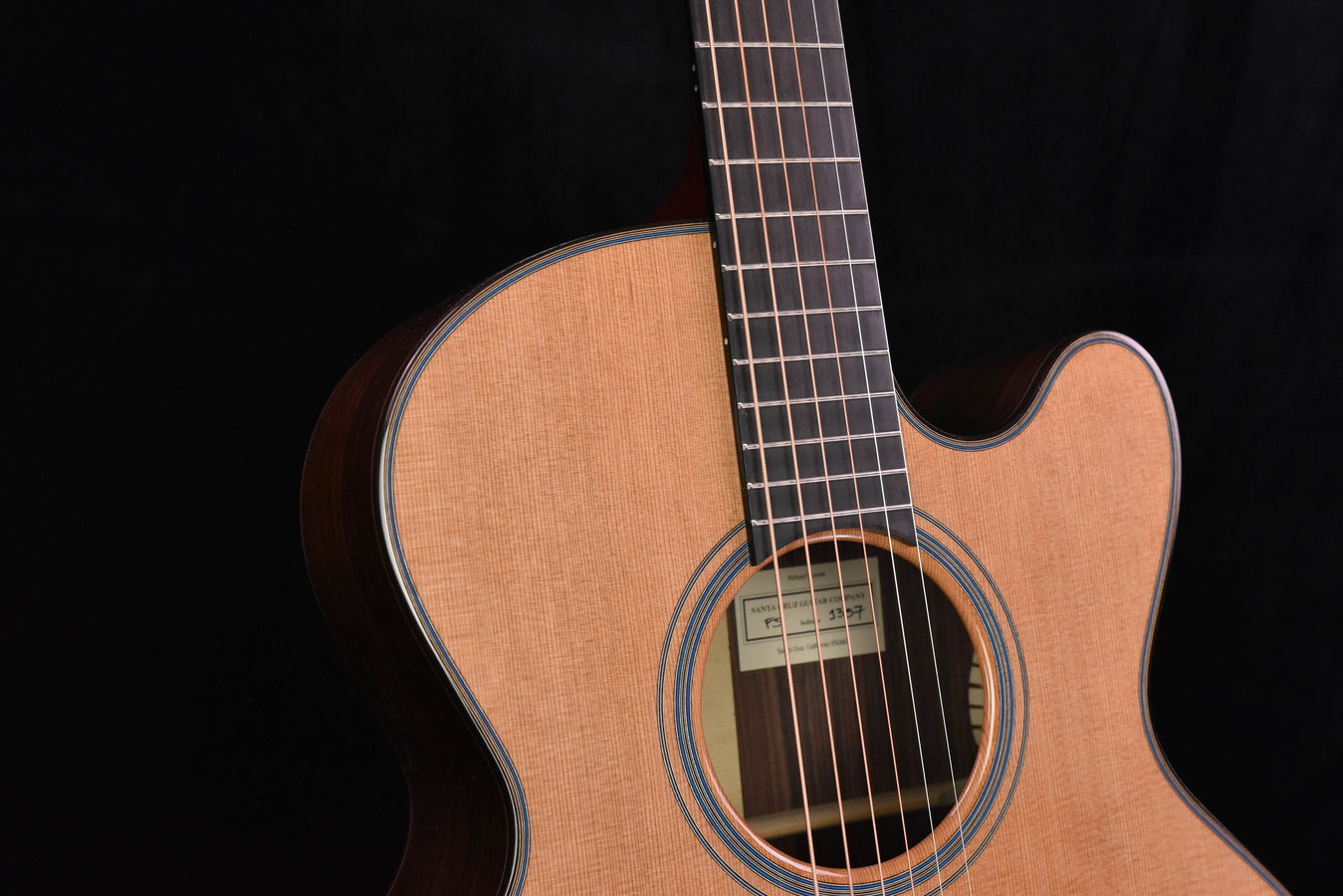 Santa Cruz FS Model Custom- Hot Hide Glue and Adi Braces, Cedar Top