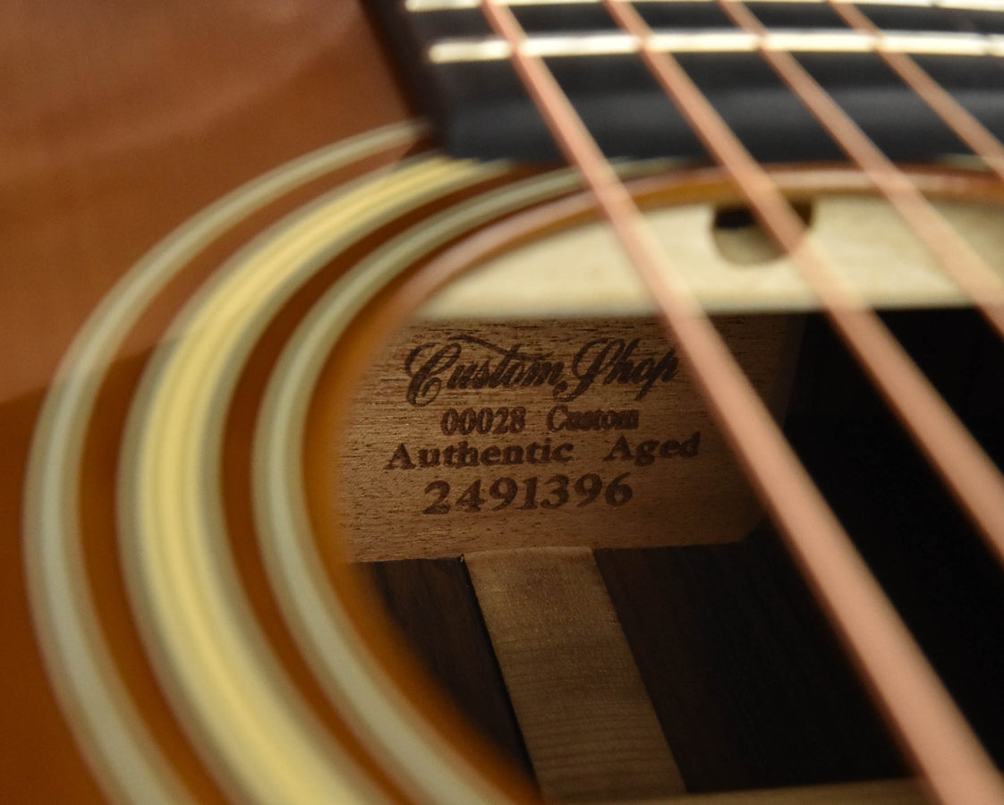 Martin Custom Shop Expert 000-28 Authentic 1937 Ambertone  Stage 1 Aging(CE-08)