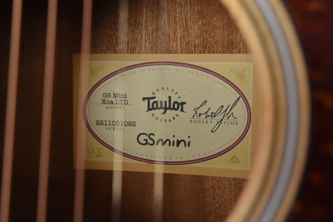 Taylor GS Mini Koa LTD Guitar