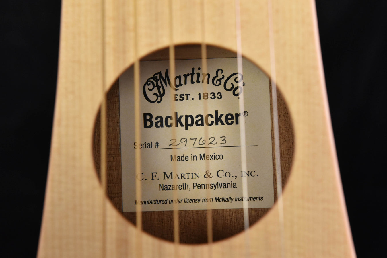 Martin Backpacker Guitar