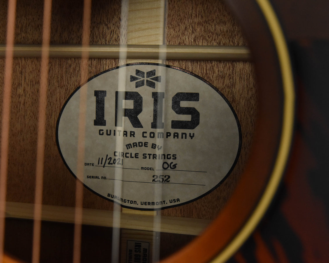 Iris OG Sunburst White Binding