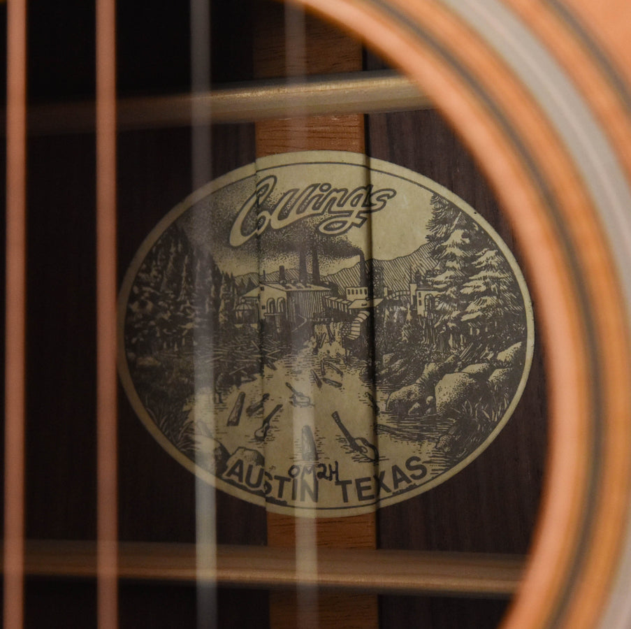 Used 2022 Collings OM2H Baked Sitka Spruce Top Acoustic Guitar-Excellent Condition!