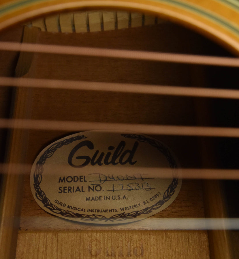 Used Guild D-40- 1978. Very Good Condition