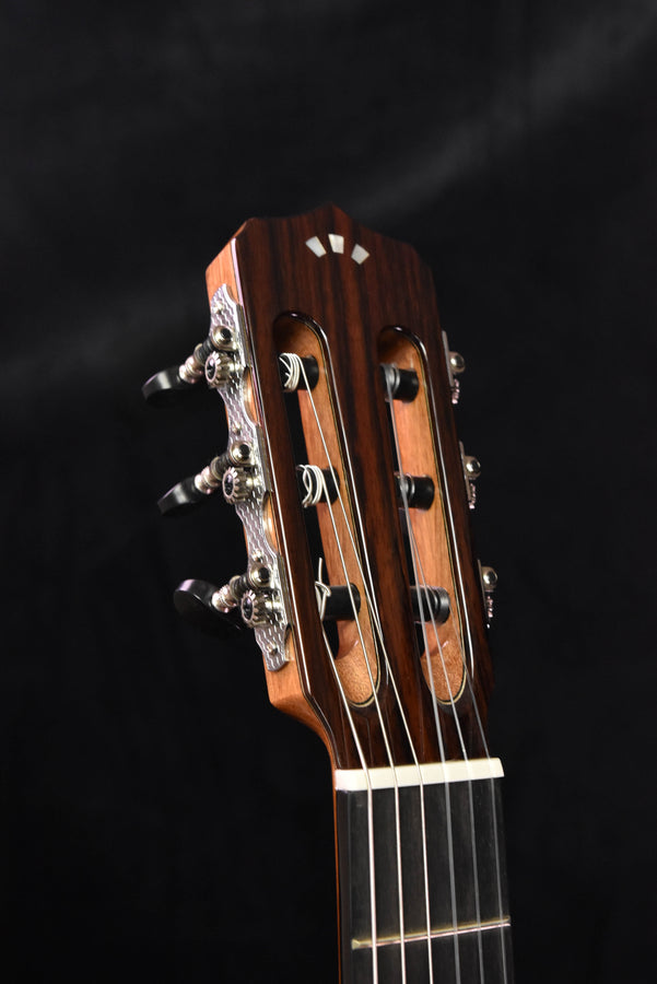 Cordoba Fusion 12 headstock with tuning machines and nut