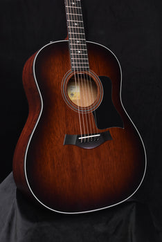 taylor 327e mahogany /tasmanian blackwood "grand pacific" slope shoulder dreadnought guitar