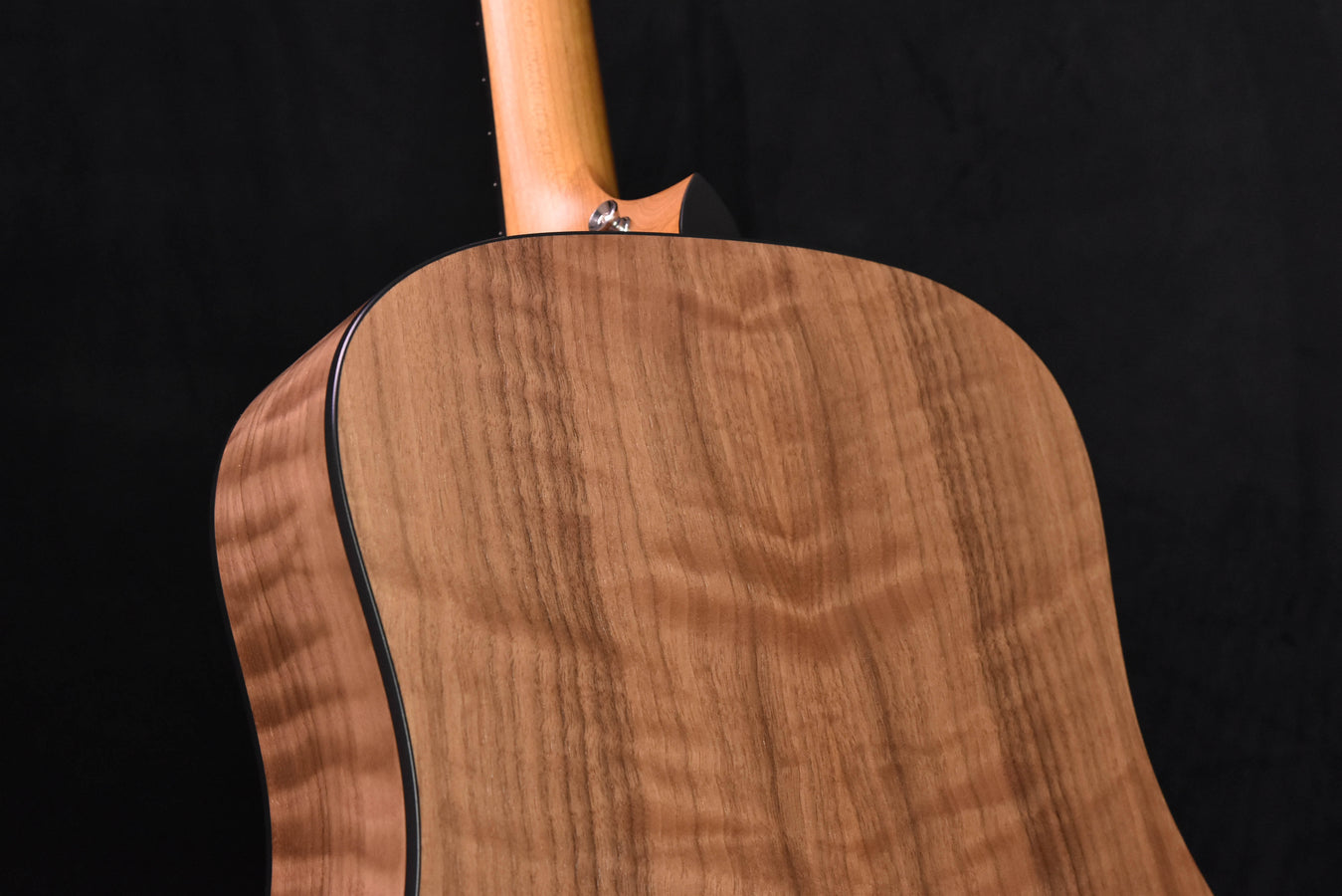 110E side view showing black binding and neck joint