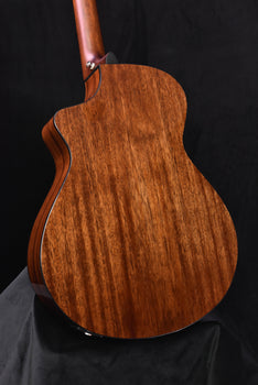 breedlove discovery s concert edgeburst ce cedar/ mahogany guitar