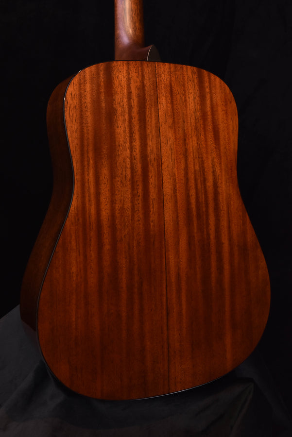 Martin D-18 Ambertone acoustic guitar back with visible wood grain