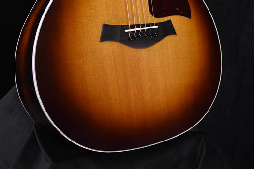 taylor 214ce-k sb  sunburst- full body edge burst