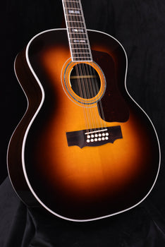 guild f-512e atb sunburst  12 string jumbo